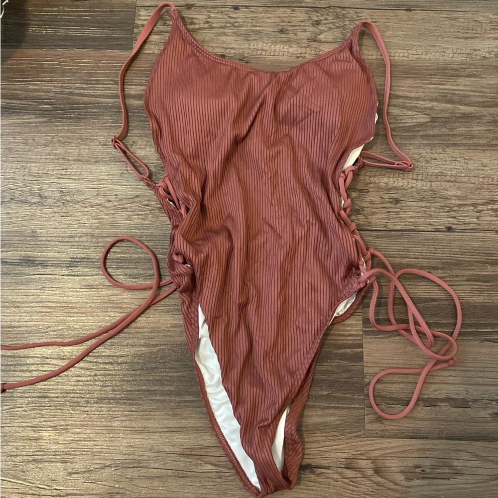 Pink one piece